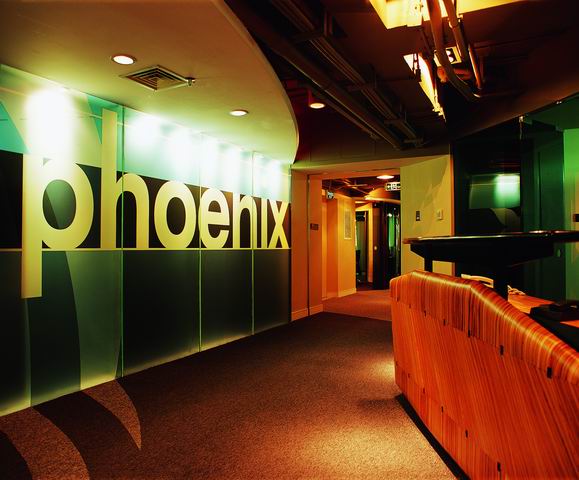 鳳凰衛(wèi)視辦公室裝修設計效果圖