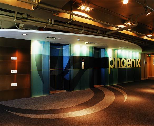 鳳凰衛(wèi)視辦公室裝修設計效果圖