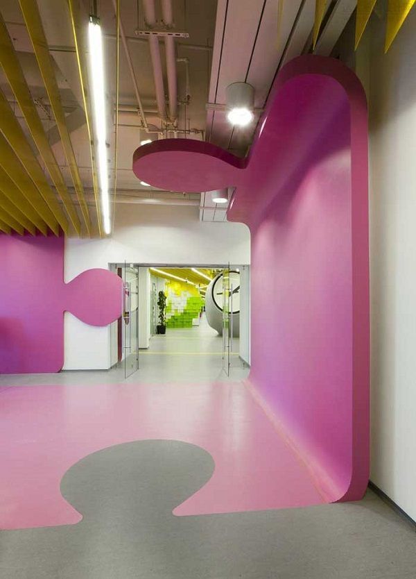 辦公室也能軟妹風！粉色少女系辦公室設計案例