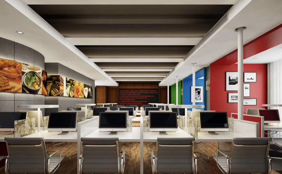 現(xiàn)代簡(jiǎn)約辦公室裝修設(shè)計(jì)，創(chuàng)意提升企業(yè)形象